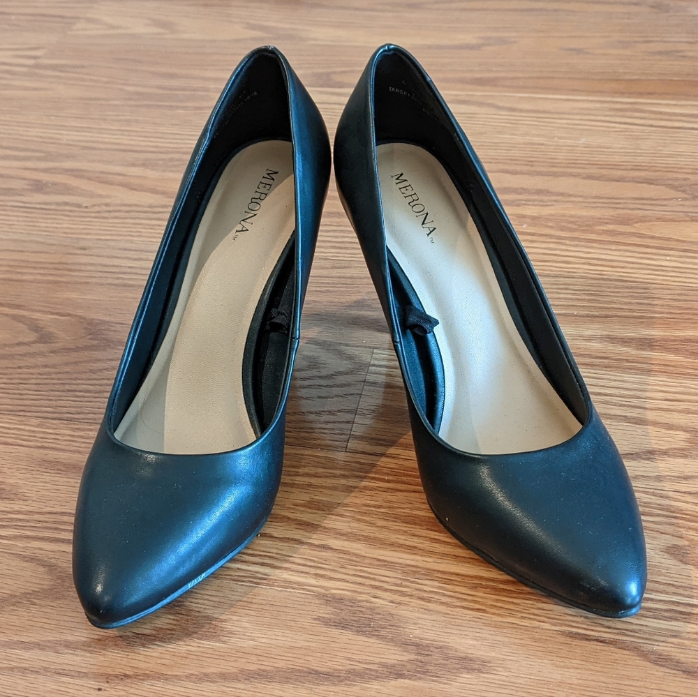 Black Merona heels